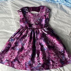 Gymboree Fuchsia Floral Gown